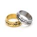 Men's Jewelry Stainless Steel Rings Fashionable And Simple Rotatable Magic Rings Domineering Rings Fashionable Ring Accessories_ipsvogv.com