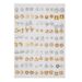 50 Pairs Of Korean Style Small Geometric Earrings Simple Set Plastic Earrings For Women With Diamond Small Earrings_ipsvogv.com