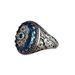 Diamond Craftsman Blue Set Zircon New Simple And Elegant Alloy Ring_ipsvogv.com