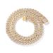 Men's Jewelry High Quality Stainless Steel 14MM Wide Diamond Shaped Cuban Chain Chain_ipsvogv.com