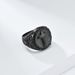 Retro stainless steel cross ring men's personality daily wear hand accessories_ipsvogv.com