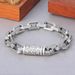 Papas Personality Unisex Rattan Grass Pattern Simple Korean Style Hip-Hop Niche Bold Bracelet_ipsvogv.com