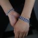 Men's Jewelry Square Blue Zircon Bracelet Inlaid Zircon Hip Hop Bracelet_ipsvogv.com