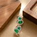 China-Chic New Chinese Style Diamond Inlaid Jade Calabash Fulu Female Niche Personality Senior Silver Needle_ipsvogv.com