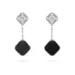 earring Clover Designer Studs Ear Clip Mother Of Pearl Mid Size 1.5cm Ladies Earring Sterling Sier Ear Ring For Women_ipsvogv.com