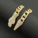 Men's bracelet Cuban chain light luxury short full diamond snake head magnetic buckle necklace personality niche design clavicle chain for women_ipsvogv.com