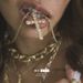 Metal diamond cross necklace fashionable and stylish high end design personality style female jewelry_ipsvogv.com