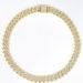 Unisex Jewelry Fashion 14mm Diamond Shaped Flip Top Alloy Necklace For Men And Women High End Trendy Rap Hip Hop Cuban Chain_ipsvogv.com