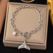 Gold Stainless Starfish Shell Conch 2024 Summer New Ocean Series Titanium Steel Bracelet_ipsvogv.com