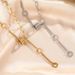 Titanium Steel Necklace With Feminine Temperament, Light Luxury, High-end Feel, Small Waist, Niche Collarbone, Chain_ipsvogv.com