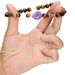 Fashion Amethyst Raw Elastic Bracelet, Irregular Natural Stone Energy Transfer Women's Bracelet_ipsvogv.com