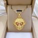 【 】 Black Myth Wukong Light Luxury Charm Gorgeous Full Diamond Necklace Women's Versatile Clavicle Chain Titanium Steel_ipsvogv.com