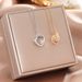 New Geometric Square Double Ring Interlocking Necklace With High-end Niche Design, Women's Neck Chain, Internet Famous_ipsvogv.com