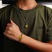 Steel Titanium New Fashion Design Trendy Brand Smile Bracelet Simple Versatile Couple Hip Hop Accessories_ipsvogv.com