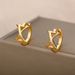 Korean new style 26 English letters earrings for women simple temperament cold style earrings name earrings_ipsvogv.com