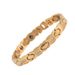 Men's Jewelry Oval Middle Bead Bottom Black Gallstone Magnet Bracelet Radiation Proof Anti Fatigue Health Care Bracelet_ipsvogv.com