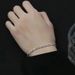 S Pure Silver Carved Side Cuban Bracelet For Men And Women Hip-Hop Personality Ins High-Quality Versatile Chain Jewelry_ipsvogv.com