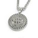 Creative new item, domineering and exaggerated hip-hop men's diamond studded US dollar pendant necklace_ipsvogv.com