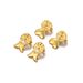 Stainless Steel Earplug Back Device, Base Column, DIY Heart-shaped Butterfly Blocking Cap, Earring Making Accessories_ipsvogv.com