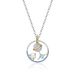 Natural Moonstone Topaz Necklace Clavicle Chain Sterling Silver Temperament New Original Design Niche Pendant Female_ipsvogv.com