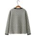Women's Clothing large size women's tops fat MM fashion slim small fragrance style writing pattern irregular coat_ipsvogv.com