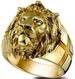 Domineering Lion Head Ring Jewelry Accessories Wholesale Jewelry Men Rings Halloween Rings for Men Cool Stuff Chunky Rings_ipsvogv.com