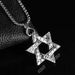 Stainless Jewelry, Titanium Steel Necklace, Men's Double-sided Hexagonal Alloy Pendant, Personalized Hip-hop Accessories_ipsvogv.com