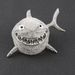 Men And Women's Jewelry Shark Pendant Tennis Chain With Cuban Link, Hip Hop Style Bold Statement Necklace, Fashion Accessory For Casual & Party Wear_ipsvogv.com