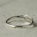 New Product Plated With Thai Silver, Used Feather Engagement Ring, Simple Accessory_ipsvogv.com