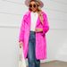 Women's Clothing F0626 fashion casual suit collar fur coat plush long coat autumn and winter coat_ipsvogv.com