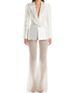 Spot 2024 Spring and Summer New Style Hollow Beaded Three Dimensional Flower Suit Pearl Sequin Mesh Trousers Set_ipsvogv.com