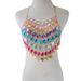 Unisex Jewelry Summer Sexy Exaggerated Beach Clothing Fantasy Gem Handmade Chest Chain Body Chain Accessories_ipsvogv.com
