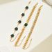2024 minimalist new women's set with personalized five petal flower inlaid diamond design and multi-layered bracelet_ipsvogv.com