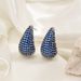 Style Water Drop Earrings Light Luxury Female Temperament Fashion Inlaid Zirconium Earrings_ipsvogv.com