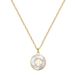 Body 【 Full Titanium Steel 】 Fritillaria Coin Female Niche Design Minimalist Pendant Short Collarbone Chain Korean 【 】_ipsvogv.com