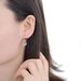 Unisex Hollow Crown Earrings Inlaid With Diamond Zircon CZ Female Earrings Simple Light Luxury Female Earrings Gold And Silver_ipsvogv.com