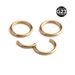 G23 Titanium Nose Ring Jewelry European and American Split Ring Titanium Steel Human Septum Piercing Nasal Ornaments Seamless Ring Earrings Hinge_ipsvogv.com