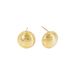 Sterling Silver Button Earrings Light Luxury Personality Fashion High Sense Retro Female Niche Earrings_ipsvogv.com