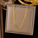 Multi Layered And Non Fading Titanium Steel Plated Necklace, Women's Collarbone Chain, Silk Thread_ipsvogv.com