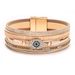 Women's Jewelry Bohemian Style Devil's Eye Diamond Leather Bracelet Simple Style Fashion Bracelet_ipsvogv.com