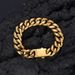 Men's Jewelry Hip Hop Stainless Steel Cuban Bracelet Spring Buckle Round Grinding Encryption Titanium Steel Men's Bracelet Jewelry_ipsvogv.com