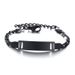 Children's Bracelet Stainless Steel Blank Curved Plate Adjustable 12+3CM Can Be Engraved Hand Jewelry_ipsvogv.com