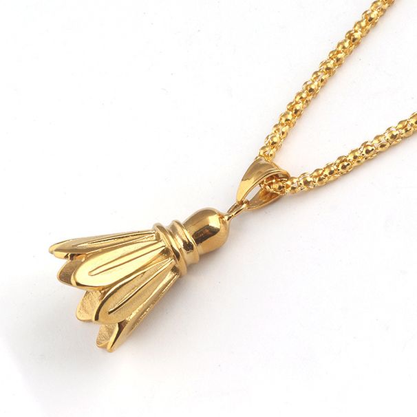 Personalized Style, Fashionable Fitness, Badminton, Men's Necklace, Sports Creative Accessories_ipsvogv.com