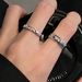 zircon Niche Men Broken Design For Women, Couple Pairing Simple And High-end, Open Mouth Ring, New Style Women, High-end, Ring,_ipsvogv.com