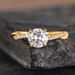 Shuosbai Elegant Women Full Rhinestone Inlaid Cubic Zirconia Finger Ring Wedding Jewelry_ipsvogv.com