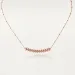 High Edition Classic Design Cubic Zirconia Rivet Clash Love Necklace Pendant Women Girls 316L Titanium Steel Wedding_ipsvogv.com