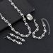 Minimalist Versatile Clavicle Chain Dress Accessories Hot Selling Exquisite Rhinestone Necklace Earrings Bracel Ring_ipsvogv.com