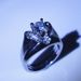 creative Heart-shaped Simulation For Women's Fashion Engagement Ring Set_ipsvogv.com