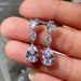 Cao Shi's 2022 Early Spring New Caibao Series Exquisite Pink Zircon Water Drop Earrings For Women_ipsvogv.com