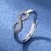 Japanese Korean Fashion Temperament 8-shaped Bracelets Are Hot Selling, With Diamond Inlay And Creative Personality._ipsvogv.com